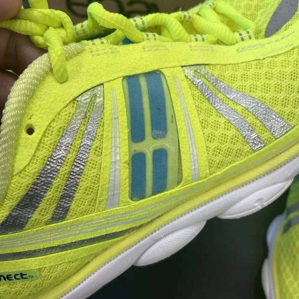 Brooks PureConnect 3 Women's Running Shoes Neon Yellow/Teal Low Top Lace-Up